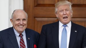 Giuliani decidió no formar parte del equipo del presidente Donald Trump