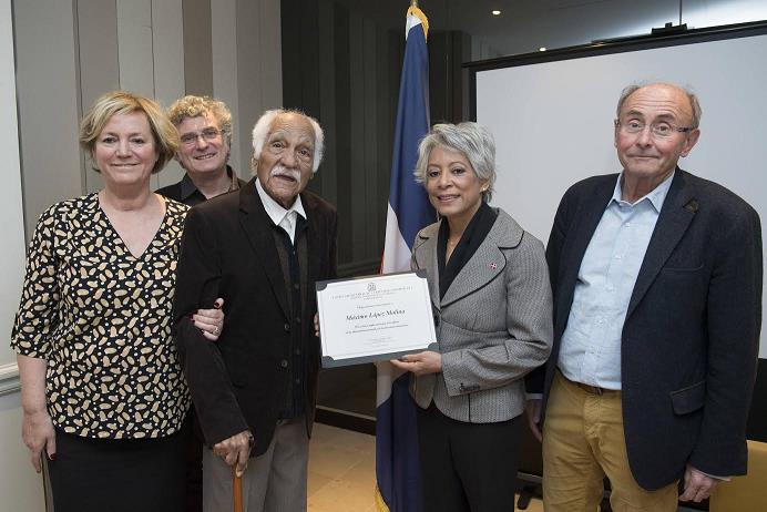 PARIS: Consulado RD reconoce luchador anti trujillista López Molina imagen