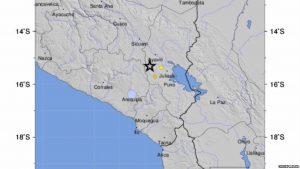 Fuerte terremoto de magnitud 6,3 estremece amplias zonas del Perú Fuerte terremoto de magnitud 6,3 estremece amplias zonas del Perú