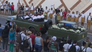 CUBA: Salvas de artillería acompañan despedida de Fidel Castro CUBA: Salvas de artillería acompañan despedida de Fidel Castro