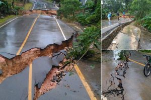 Reclaman Obras Públicas investigue deterioro vías reconstruidas hace poco