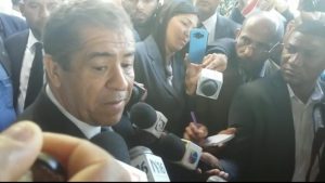 Percival rechaza autenticidad audio donde advierte a su hijo de persecución