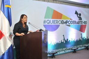 Diputada Karen Ricardo presenta plataforma tecnológica #QuieroEmpoderarteRD