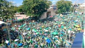 Miles participaron en SD en «marcha contra impunidad y corrupción» en RD