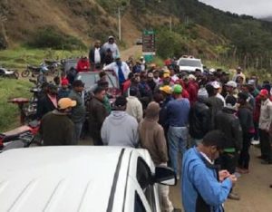 Aplazan solicitud impedimento desalojo de Valle Nuevo; bloquean la entrada