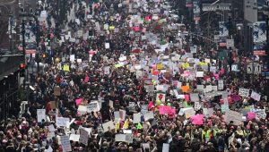 Más de 200 mil neoyorquinos se unen a la Marcha de Mujeres