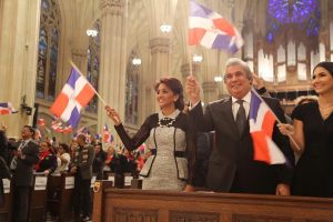 Primera dama felicita criollos EU por mantener devoción a la Virgen