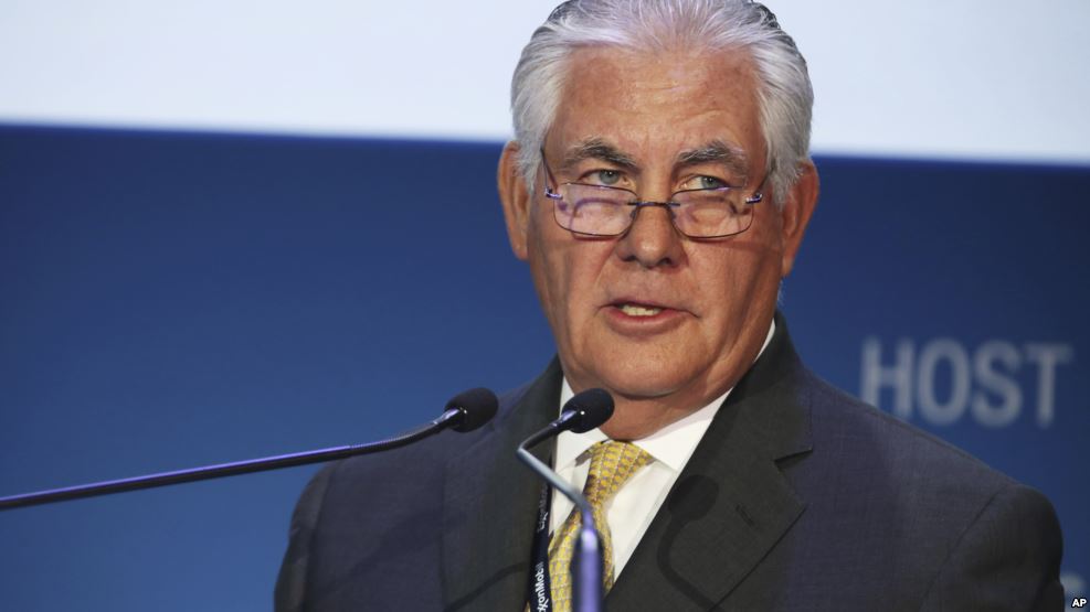 EEUU: El Nominado Secretario de Estado recibirá US$180 millones de Exxon Mobil