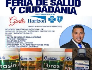 Harán feria de salud y jornada de ciudadanía el domingo en Paterson