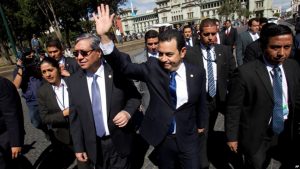 GUATEMALA: Presidente denuncia «rumores» de golpe de Estado