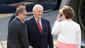 Secretario de Estado de EE.UU. llega a México