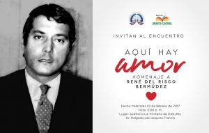 Vicepresidencia rendirá homenaje escritor René del Risco
