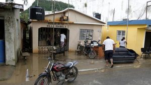 Cientos de desplazados y 148 viviendas afectadas por las lluvias R.Dominicana