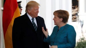 Merkel también viaja a Washington para intentar convencer a Trump
