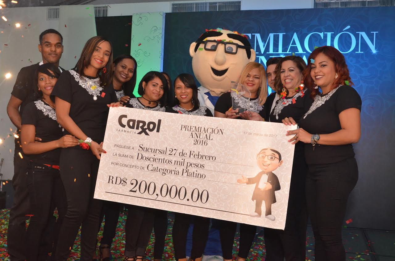 La sucursal 27 de Febrero resultó ganadora de uno de los grandes premios por su desempeño.