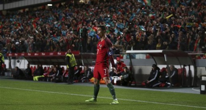 Cristiano Ronaldo alcanza los 70 goles con Portugal imagen