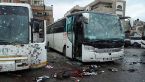 Dos explosiones en Damasco matan a 40 personas