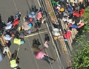 PN hiere uno de tres asaltaron edificio comercial en la urbanización Piantini