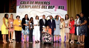 Celebran Gala de Mujeres Ejemplares del Deporte