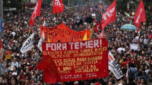 BRASIL: Miles marchan contra la reforma de Temer