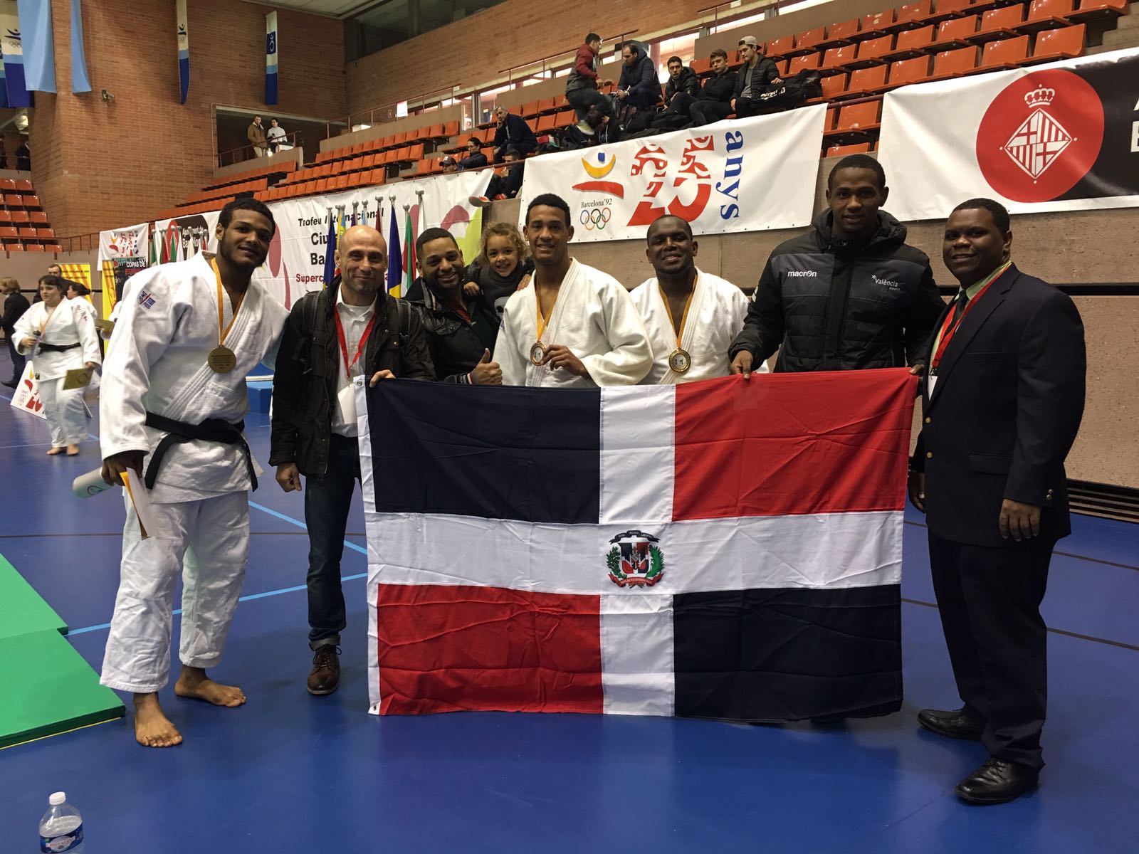 Judocas RD ganan oro en torneo de Barcelona imagen