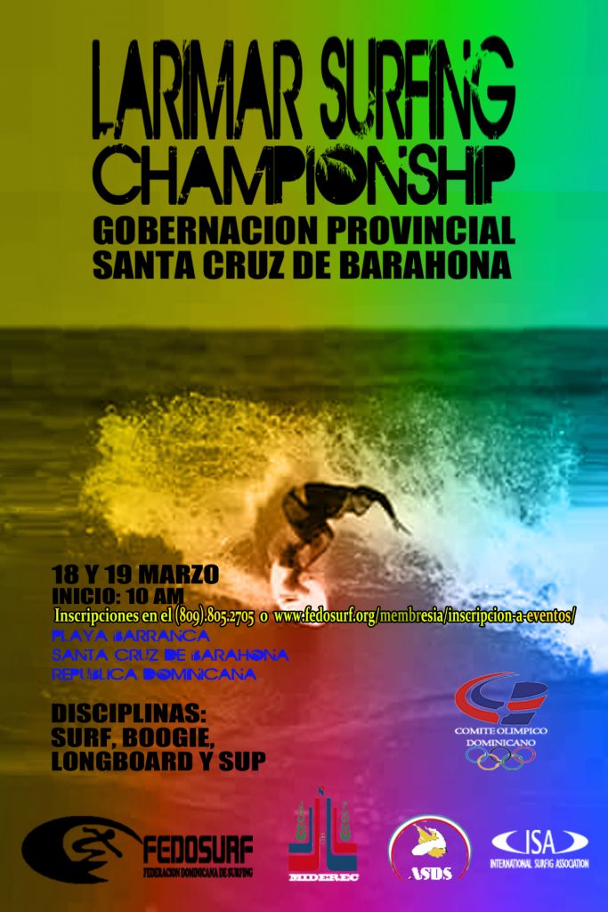 Fedosurf celebrará Nacional Larimar en Barahona imagen