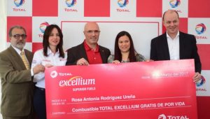 Total entrega premio combustibles de por vida