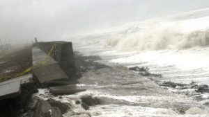 Meteorología advierte sobre oleajes anormales cerca de la costa Atlántica