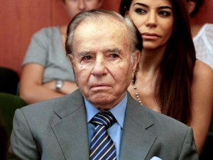 ARGENTINA: Confirman condena de 7 años de cárcel al ex presidente Carlos Menem