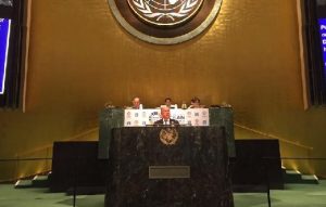 Domínguez Brito pide en la ONU ayuda para mejorar medio ambiente de Haití