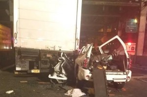 Accidentes últimas 15 horas dejan dos muertos y 31 heridos