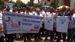 Alcalde de Baitoa reclama acueducto