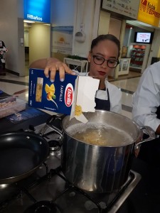 Productos Barilla realizan show de cocina