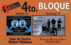 Anuncian cuarto bloque presentaciones del Festival de Teatro Hispano