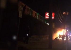 NUEVA JERSEY: Video muestra a policías que patean dominicano prendido en llamas