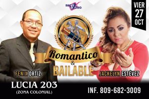Jackelyn Estévez y Fénix Ortiz este viernes en Lucia 203