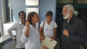 Familiares asesinado Bayaguana ponen denuncia en PN