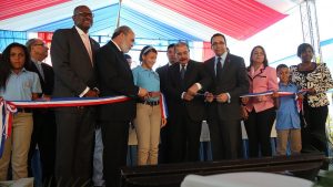 SDE: Presidente inaugura escuela en Prado Oriental