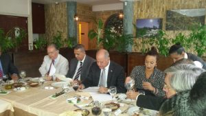Embajador RD encabeza encuentro con presidente de Trinidad y Tobago