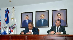 Ministros firman acuerdo fomentar deporte escuelas Ministros firman acuerdo fomentar deporte escuelas