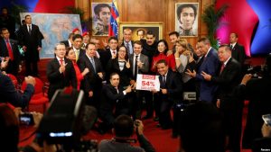 VENEZUELA: EE.UU condena juramentación de gobernadores