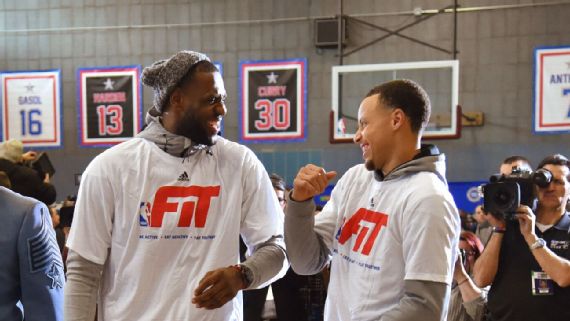 ALL STAR NBA: Cómo LeBron y Curry escogerían sus equipos imagen