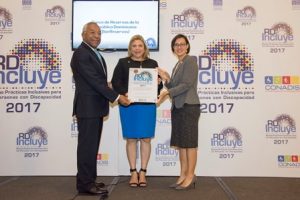 Banreservas recibe Sello de Buenas Prácticas “RD Incluye 2017” Banreservas recibe Sello de Buenas Prácticas “RD Incluye 2017”