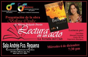 Celebrarán la tertulia ‘Lectura en un acto’ 