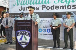 AMET desplegará 3,000 agentes en la Navidad AMET desplegará 3,000 agentes en la Navidad