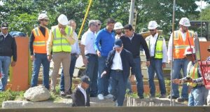 Danilo supervisa avances hospitales Cabral, Arturo Grullón y Morillo King