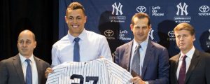 Yankees de Nueva York presentan a Giancarlo Stanton