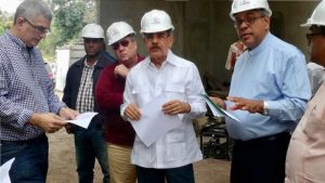 BAYAGUANA: Medina supervisa la construcción Santuario Santo Cristo