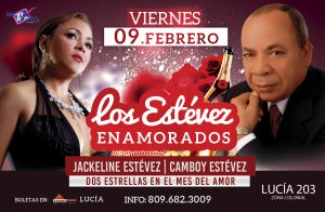 Camboy y Jackeline Estévez cantarán al amor en Lucia 203