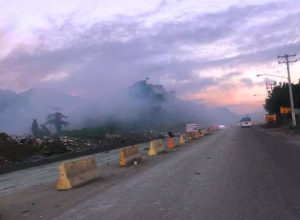 PUERTO PLATA: Incendio vertedero afecta actividades turísticas